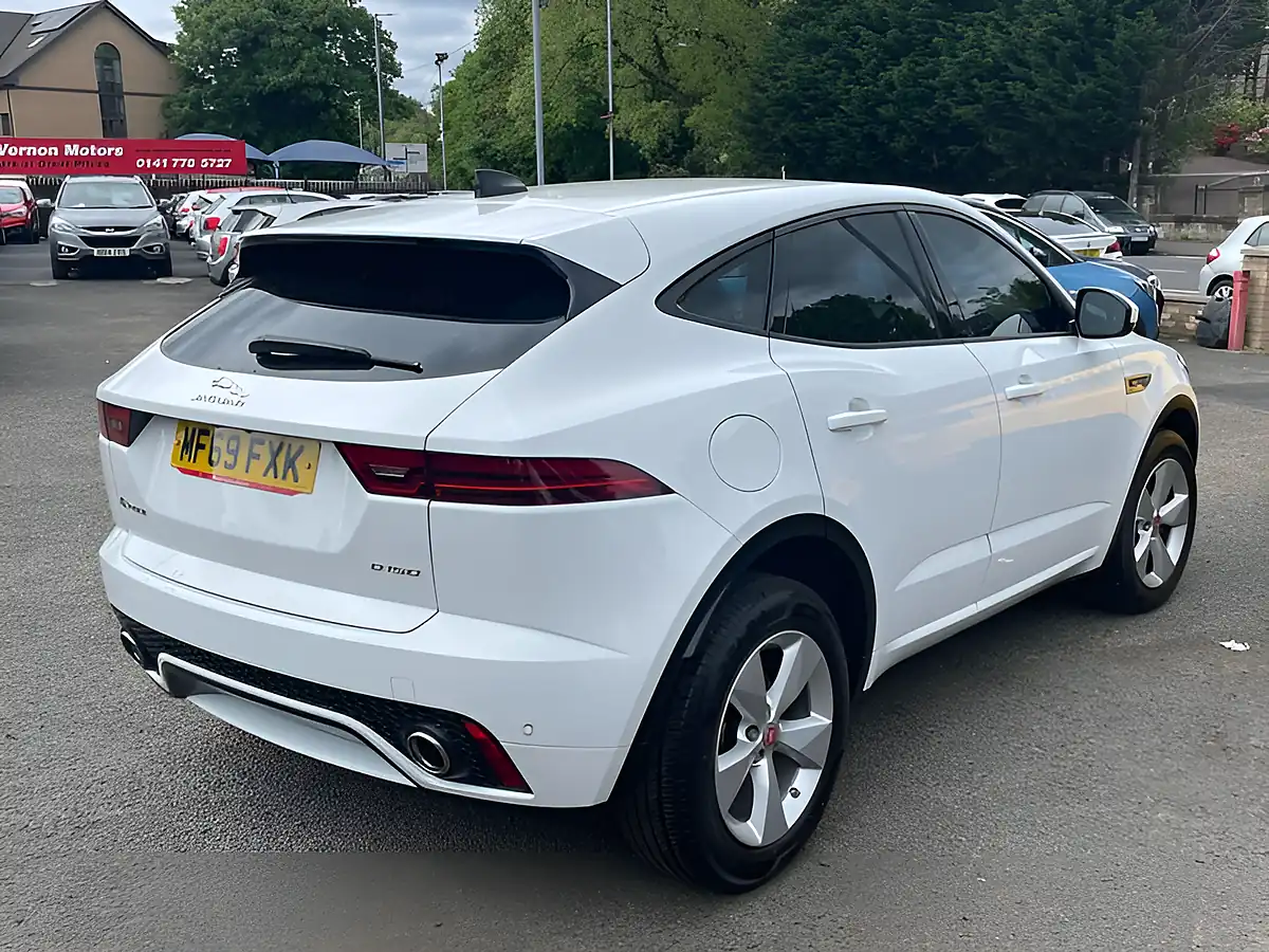 Used 2019 Jaguar E-Pace R-Dynamic S White - Interior and Exterior details 8