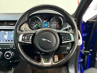 Used 2019 Jaguar E-Pace R-Dynamic Se Blue - Interior and Exterior details 14