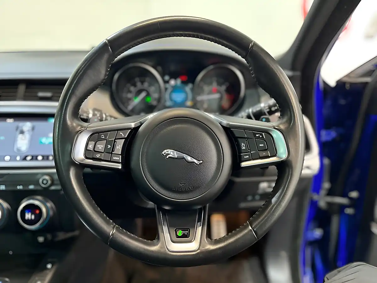 Used 2019 Jaguar E-Pace R-Dynamic Se Blue - Interior and Exterior details 14