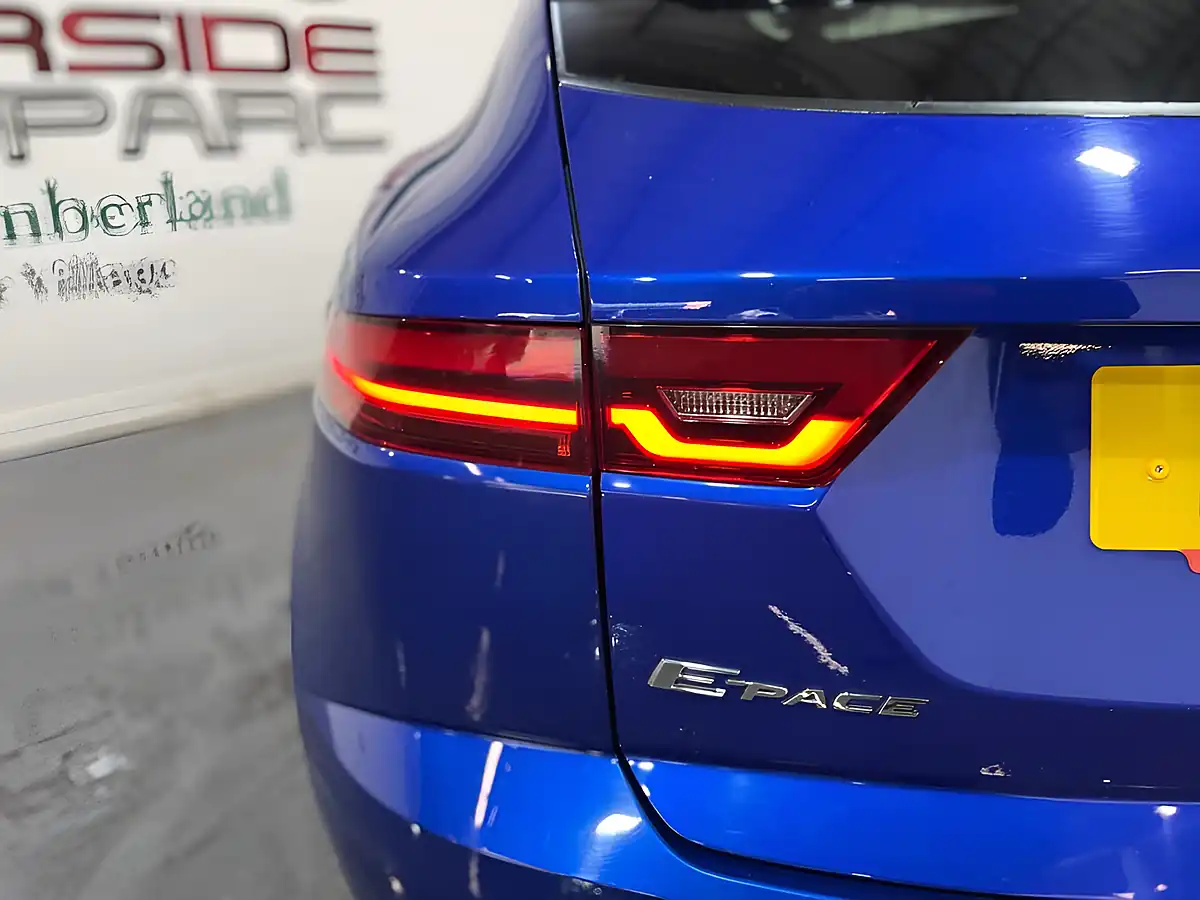 Used 2019 Jaguar E-Pace R-Dynamic Se Blue - Interior and Exterior details 16