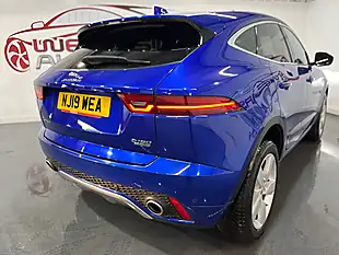 Used 2019 Jaguar E-Pace R-Dynamic Se Blue - Interior and Exterior details 17