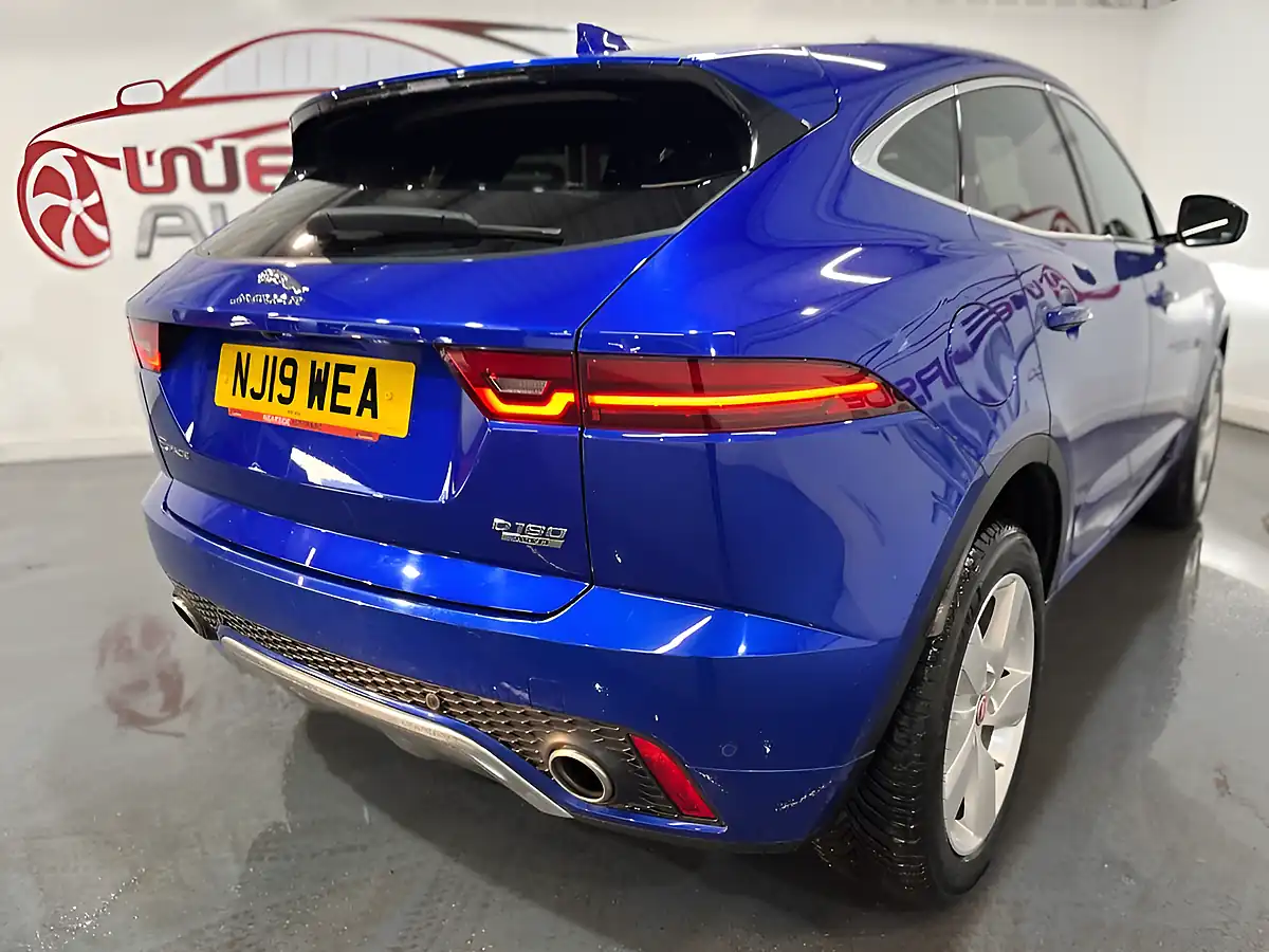 Used 2019 Jaguar E-Pace R-Dynamic Se Blue - Interior and Exterior details 17