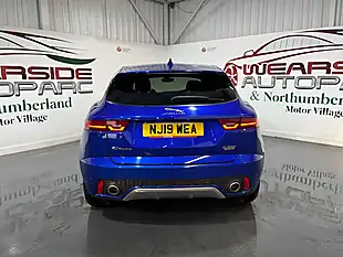 Used 2019 Jaguar E-Pace R-Dynamic Se Blue - Interior and Exterior details 18