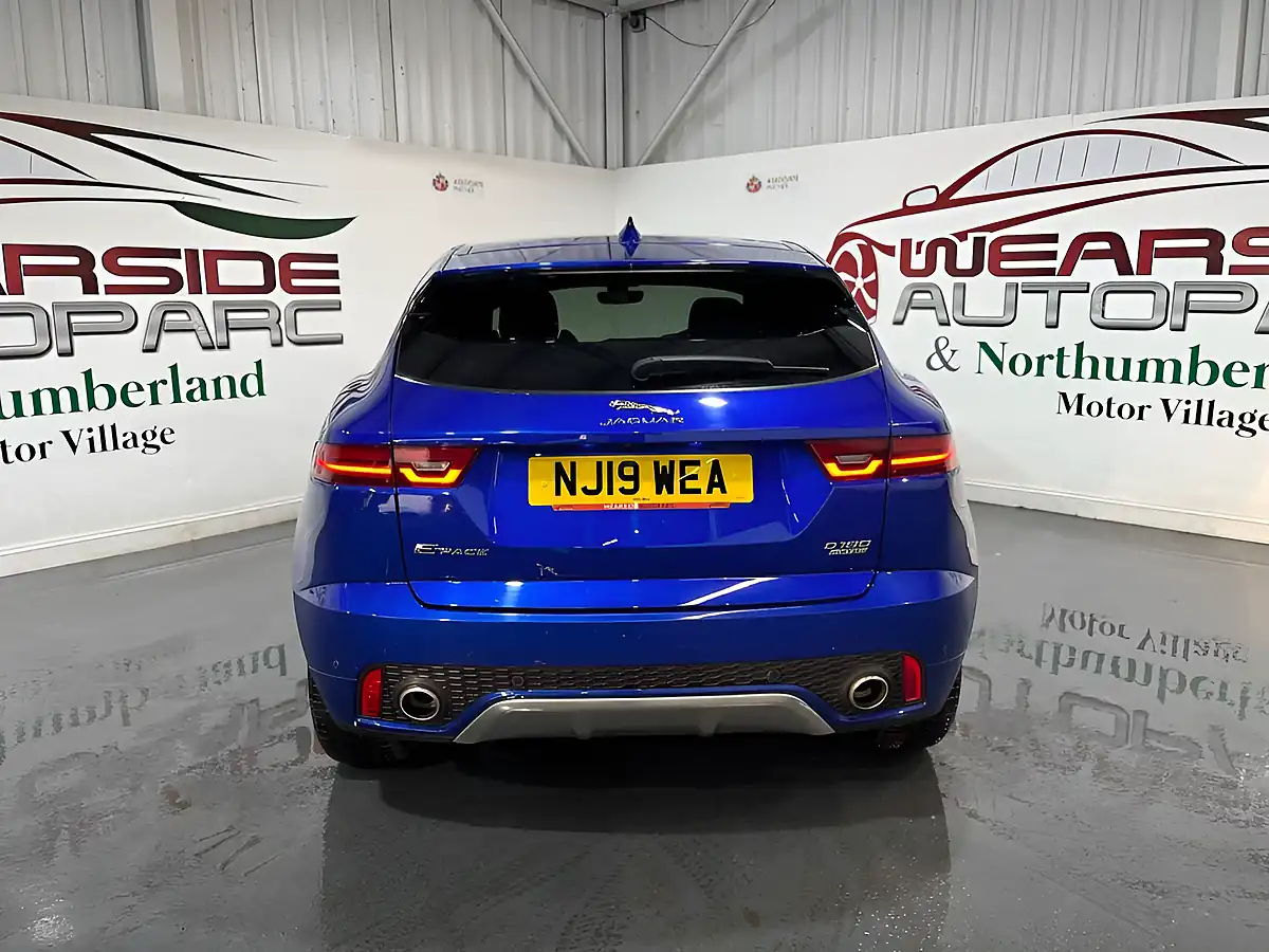 Used 2019 Jaguar E-Pace R-Dynamic Se Blue - Interior and Exterior details 18