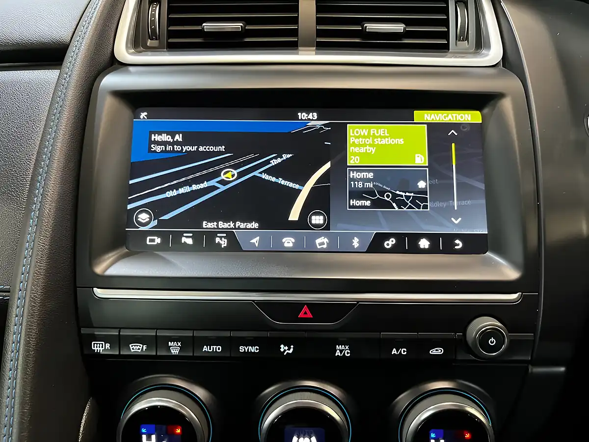 Used 2019 Jaguar E-Pace R-Dynamic Se Blue - Interior and Exterior details 19