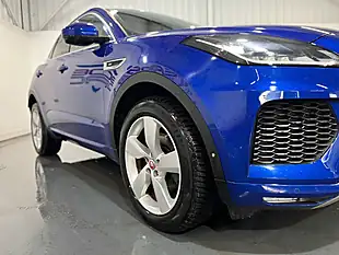 Used 2019 Jaguar E-Pace R-Dynamic Se Blue - Interior and Exterior details 9