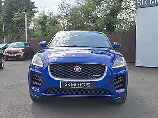 Used 2019 Jaguar E-Pace R-Dynamic Se Blue - Interior and Exterior details 2