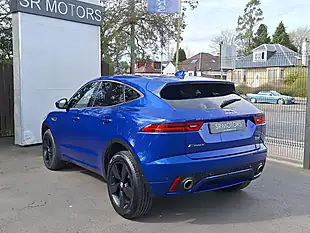 Used 2019 Jaguar E-Pace R-Dynamic Se Blue - Interior and Exterior details 4