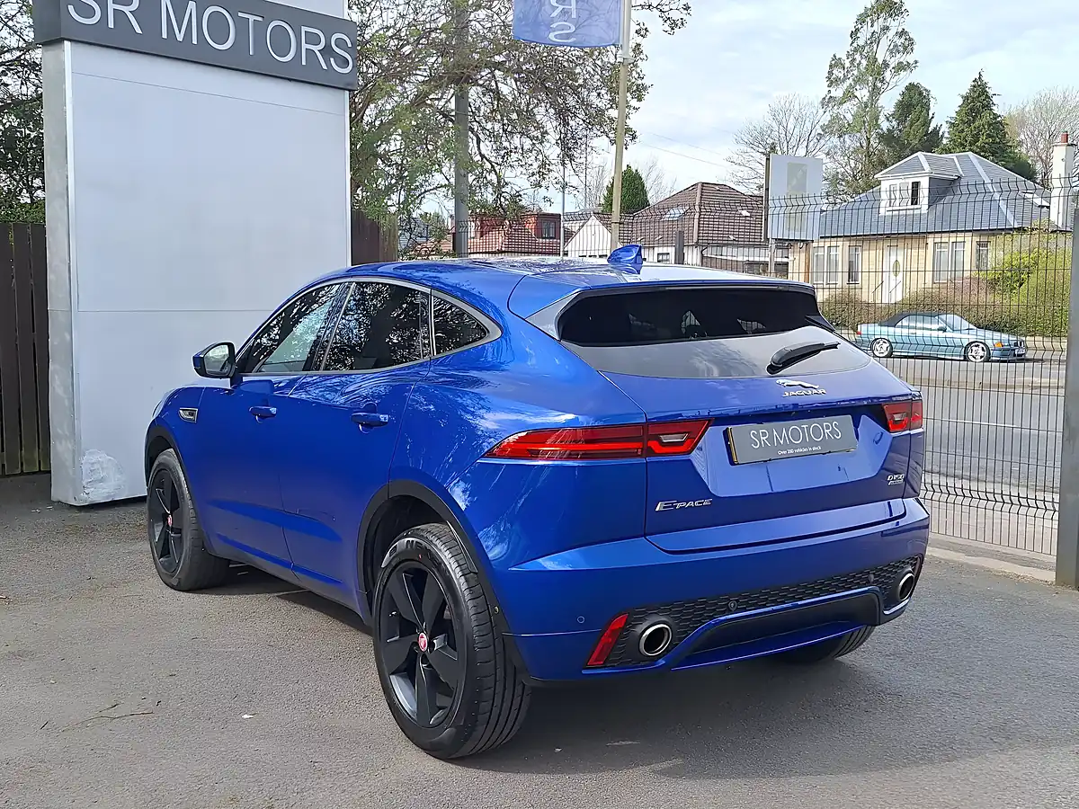 Used 2019 Jaguar E-Pace R-Dynamic Se Blue - Interior and Exterior details 4