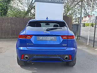 Used 2019 Jaguar E-Pace R-Dynamic Se Blue - Interior and Exterior details 5