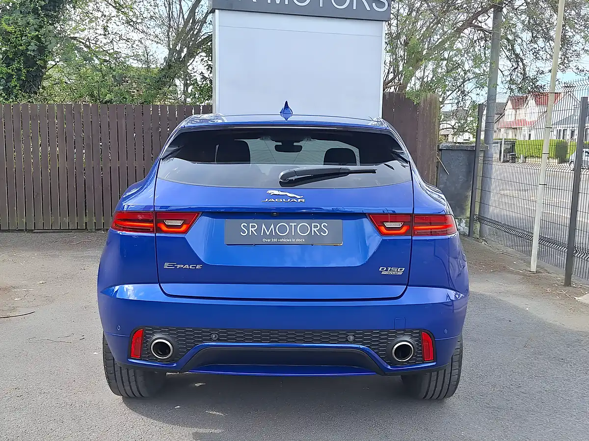 Used 2019 Jaguar E-Pace R-Dynamic Se Blue - Interior and Exterior details 5
