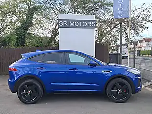 Used 2019 Jaguar E-Pace R-Dynamic Se Blue - Interior and Exterior details 6
