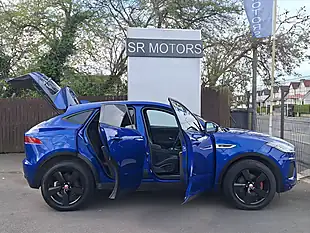 Used 2019 Jaguar E-Pace R-Dynamic Se Blue - Interior and Exterior details 7