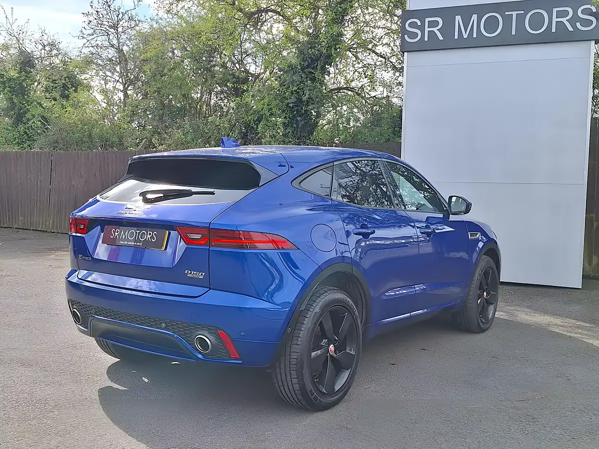 Used 2019 Jaguar E-Pace R-Dynamic Se Blue - Interior and Exterior details 8