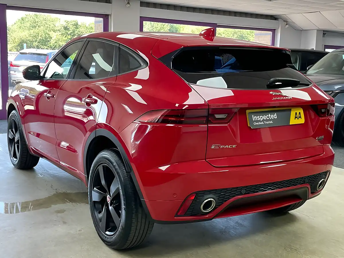 Used 2019 Jaguar E-Pace R-Dynamic Se Caldera Red - Interior and Exterior details 8