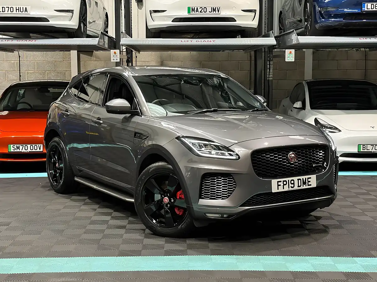 Used 2019 Jaguar E-Pace R-Dynamic Se Grey - Front View