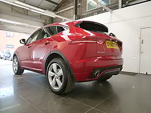Used 2019 Jaguar E-Pace R-Dynamic Se Red Metallic - Interior and Exterior details 10