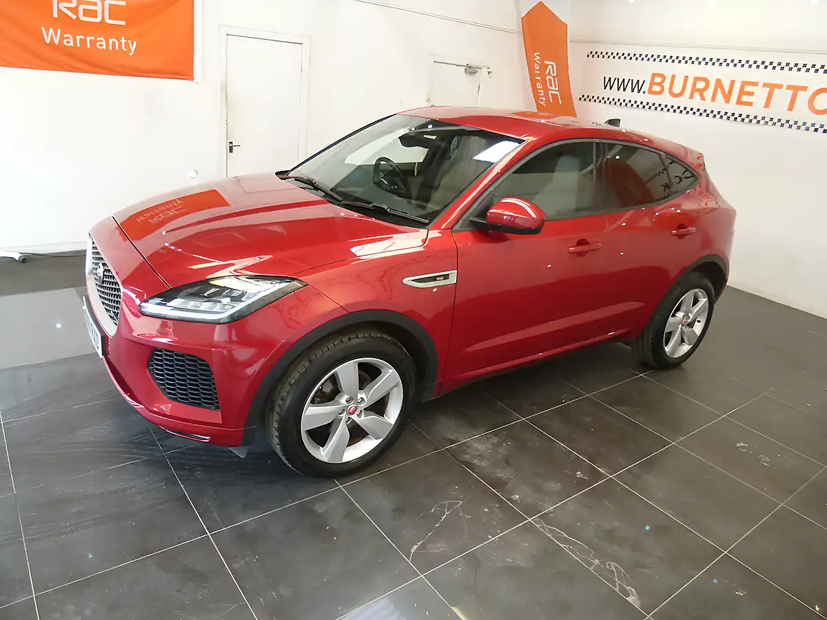 Used 2019 Jaguar E-Pace R-Dynamic Se Red Metallic - Interior and Exterior details 11