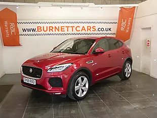 Used 2019 Jaguar E-Pace R-Dynamic Se Red Metallic - Interior and Exterior details 2