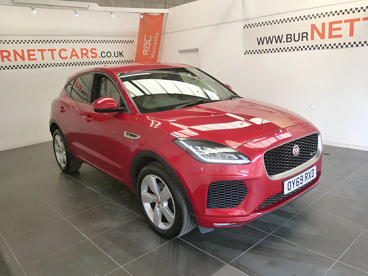 Used 2019 Jaguar E-Pace R-Dynamic Se Red Metallic - Interior and Exterior details 3