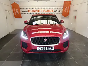 Used 2019 Jaguar E-Pace R-Dynamic Se Red Metallic - Interior and Exterior details 4