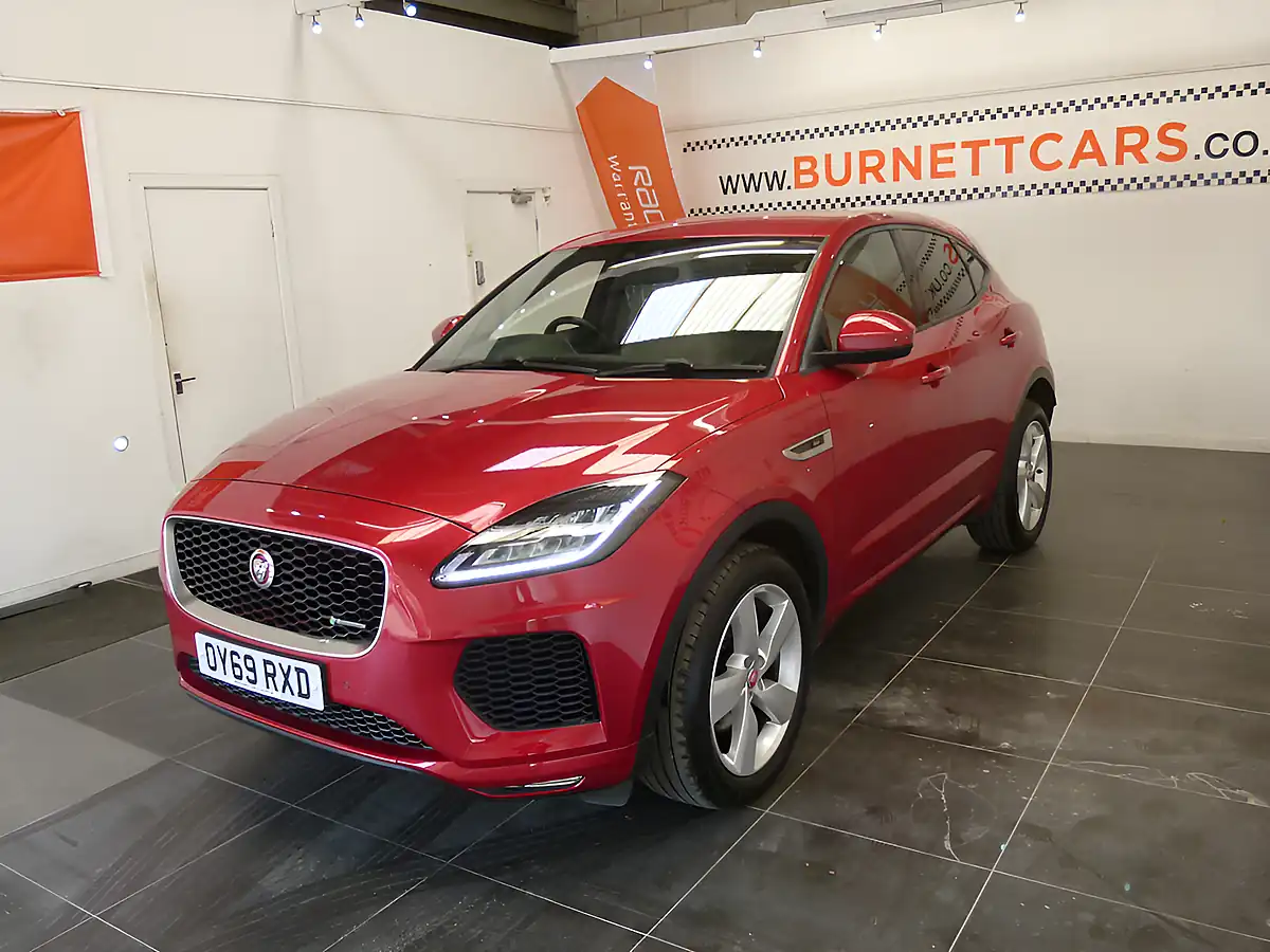 Used 2019 Jaguar E-Pace R-Dynamic Se Red Metallic - Interior and Exterior details 5
