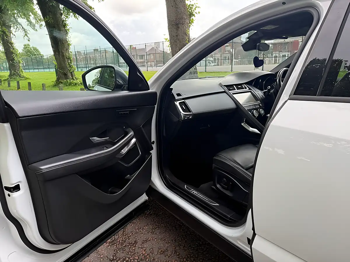 Used 2019 Jaguar E-Pace R-Dynamic Se White - Interior and Exterior details 19