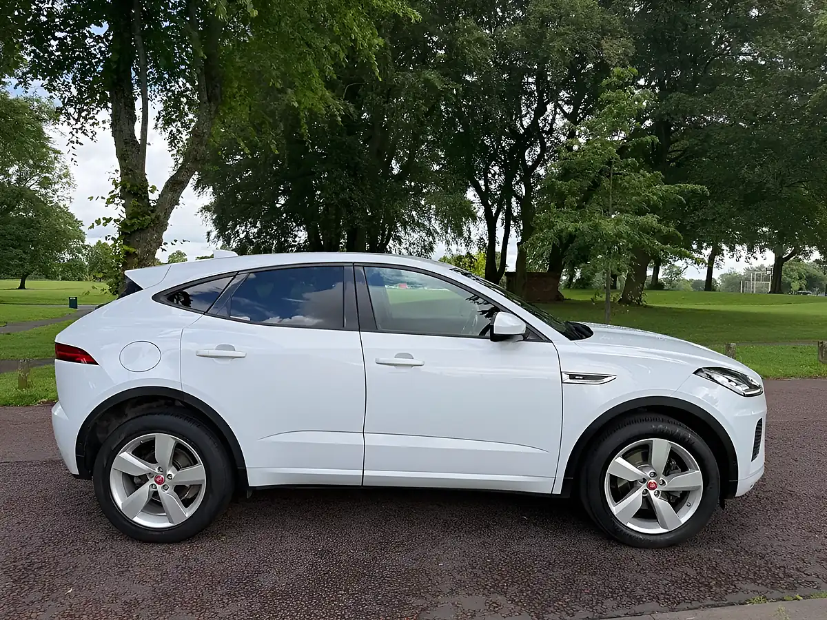 Used 2019 Jaguar E-Pace R-Dynamic Se White - Interior and Exterior details 2