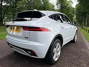 Used 2019 Jaguar E-Pace R-Dynamic Se White - Interior and Exterior details 3