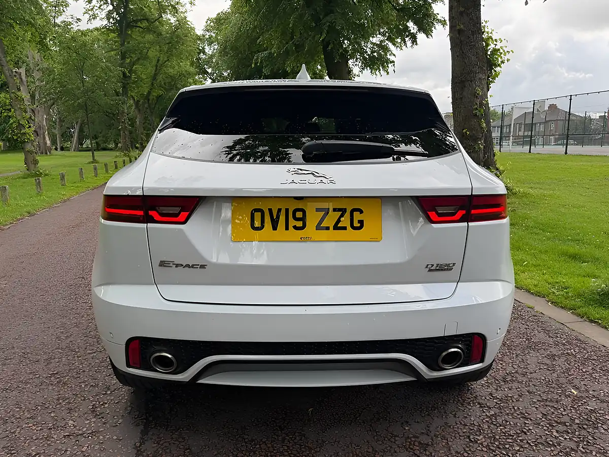 Used 2019 Jaguar E-Pace R-Dynamic Se White - Interior and Exterior details 4