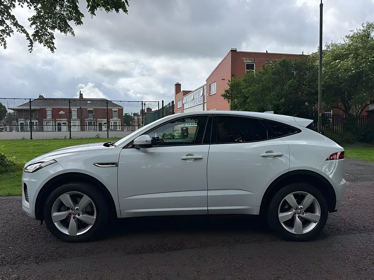 Used 2019 Jaguar E-Pace R-Dynamic Se White - Interior and Exterior details 6