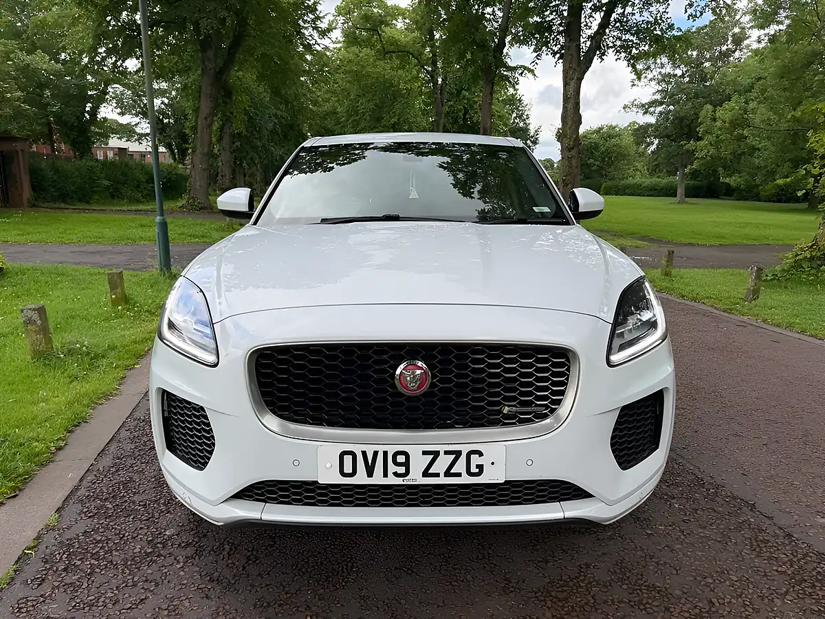 Used 2019 Jaguar E-Pace R-Dynamic Se White - Interior and Exterior details 8