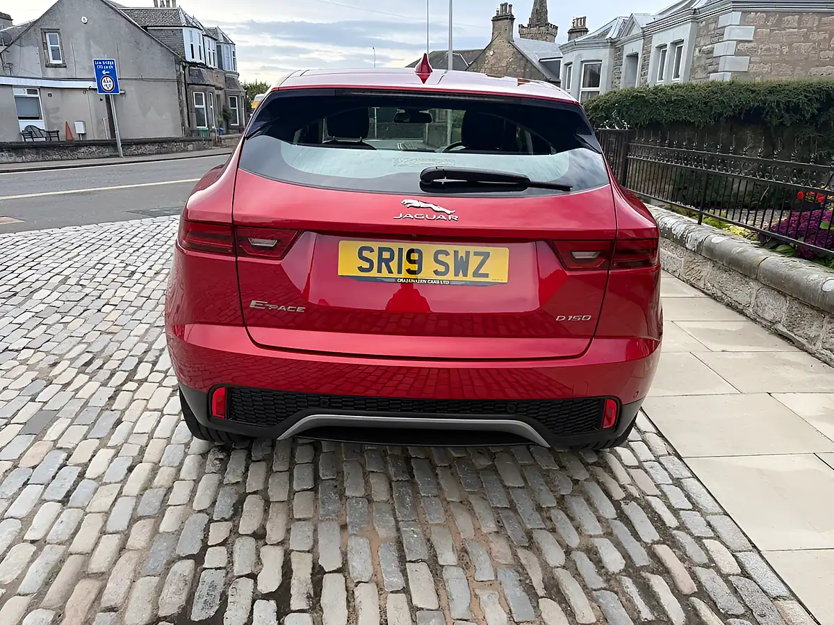 Used 2019 Jaguar E-Pace Red - Interior and Exterior details 10