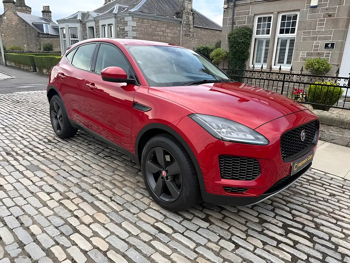 Used 2019 Jaguar E-Pace Red - Interior and Exterior details 11