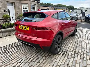 Used 2019 Jaguar E-Pace Red - Interior and Exterior details 12