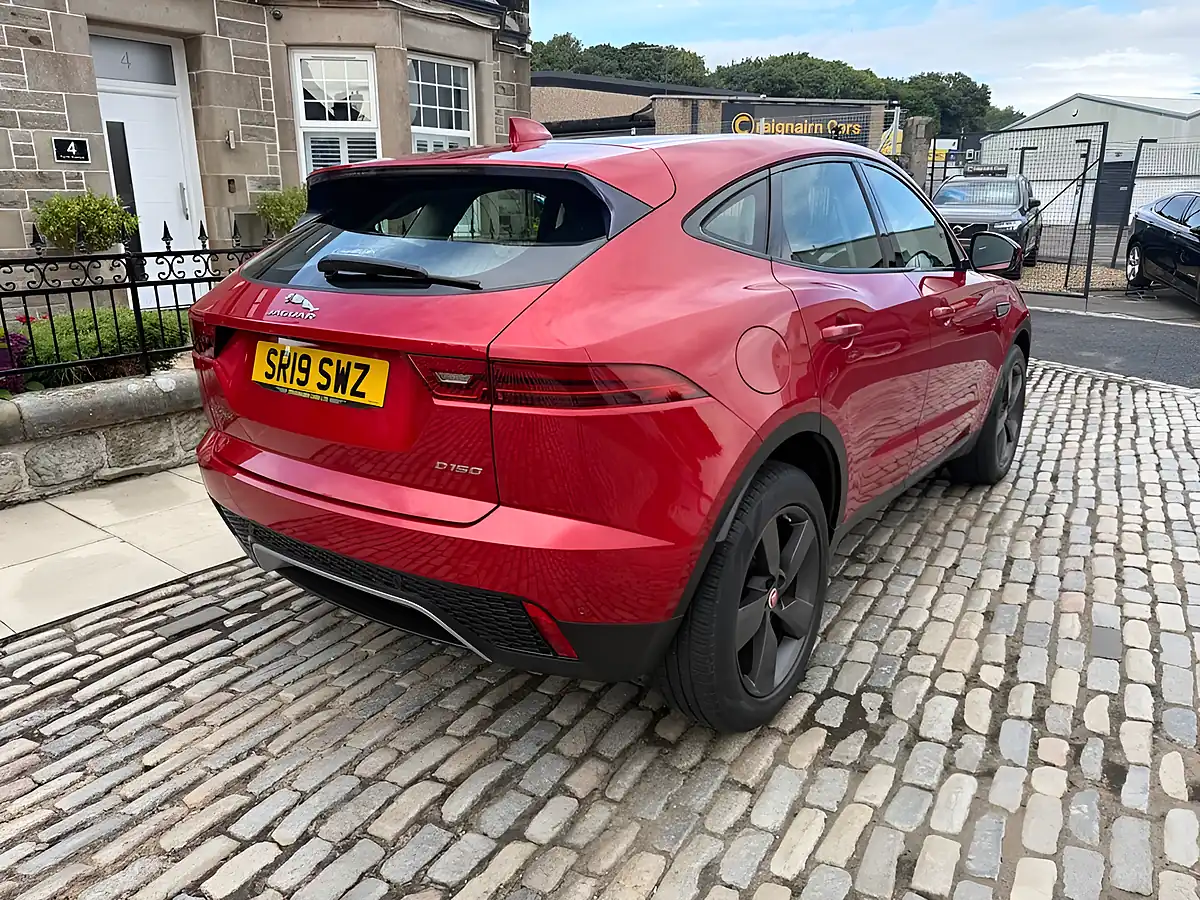 Used 2019 Jaguar E-Pace Red - Interior and Exterior details 12