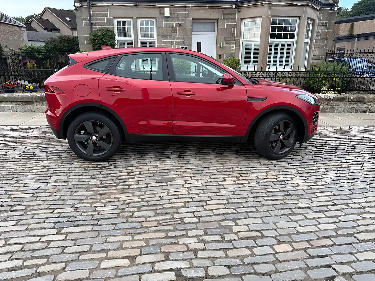 Used 2019 Jaguar E-Pace Red - Interior and Exterior details 13
