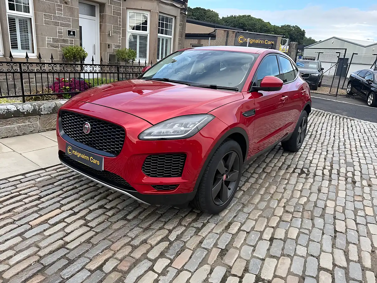 Used 2019 Jaguar E-Pace Red - Interior and Exterior details 3