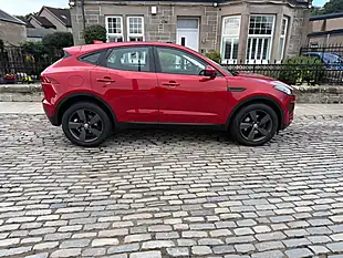 Used 2019 Jaguar E-Pace Red - Interior and Exterior details 4
