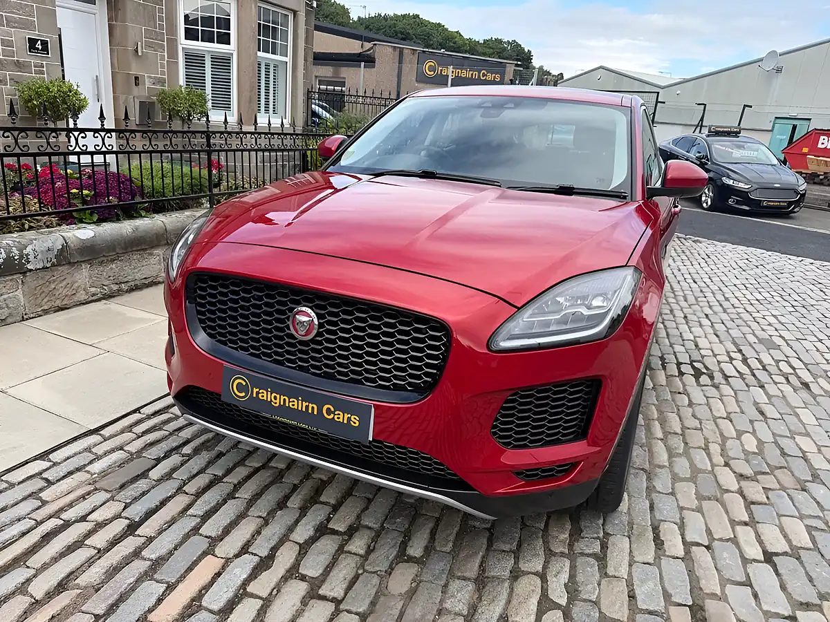 Used 2019 Jaguar E-Pace Red - Interior and Exterior details 6