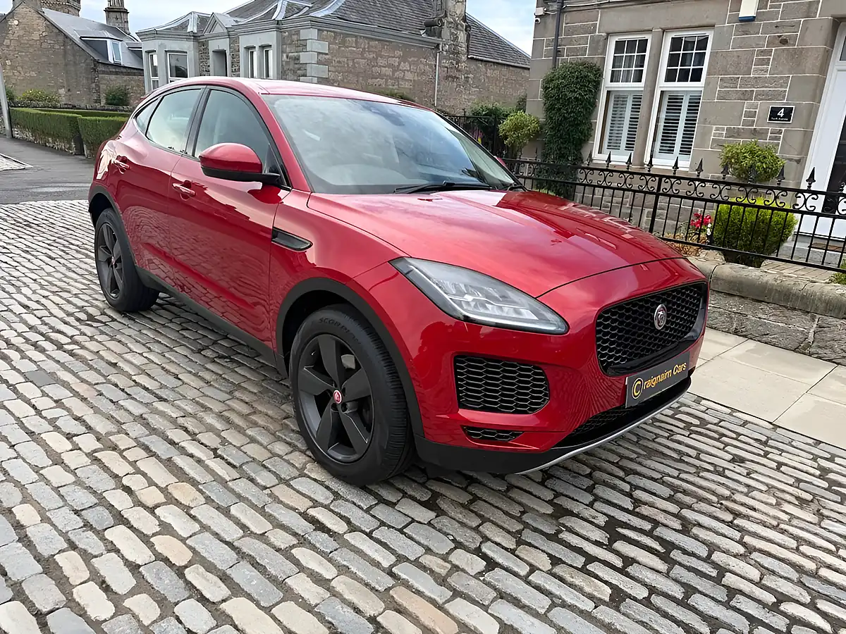 Used 2019 Jaguar E-Pace Red - Interior and Exterior details 7