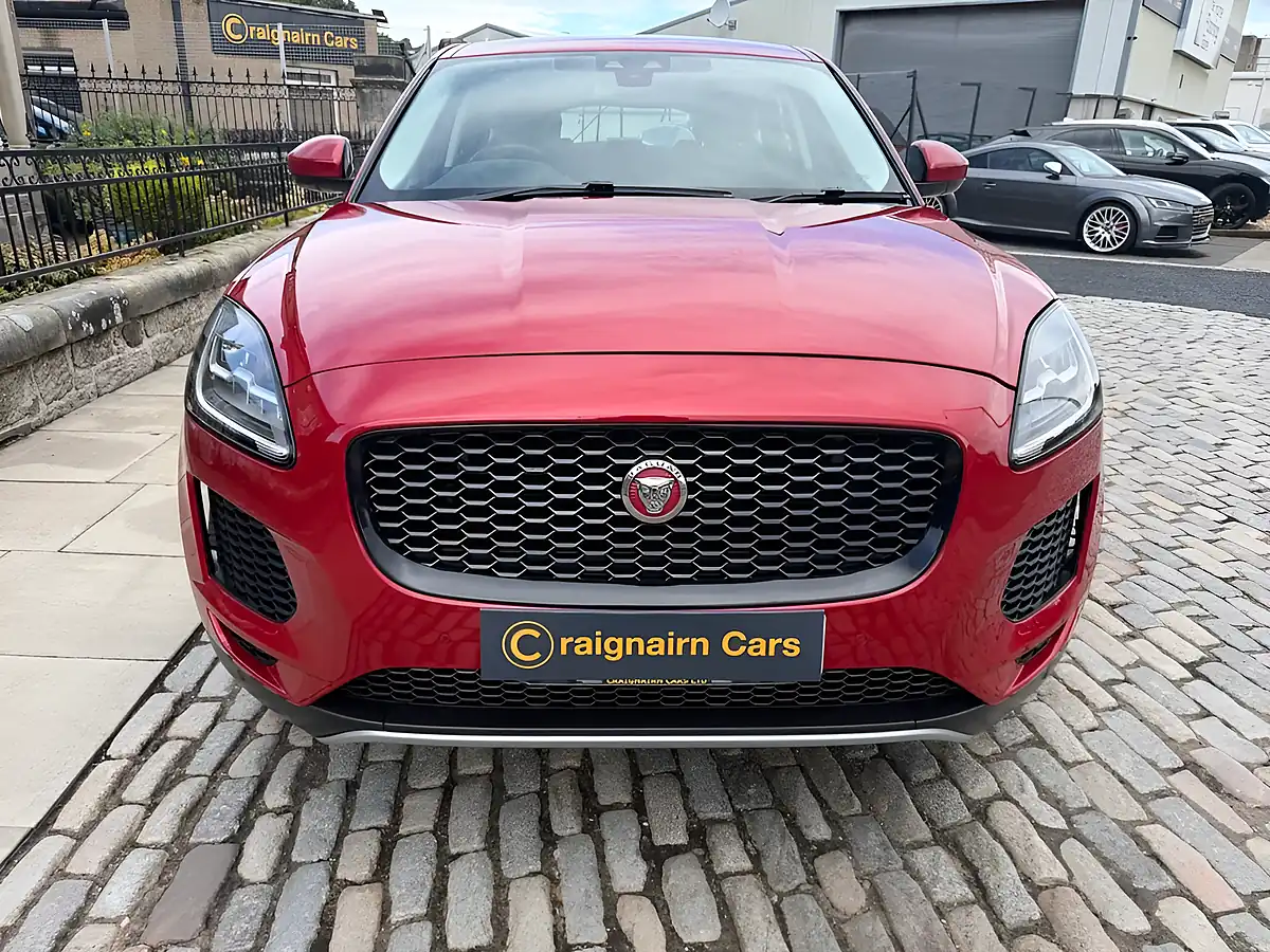 Used 2019 Jaguar E-Pace Red - Interior and Exterior details 8