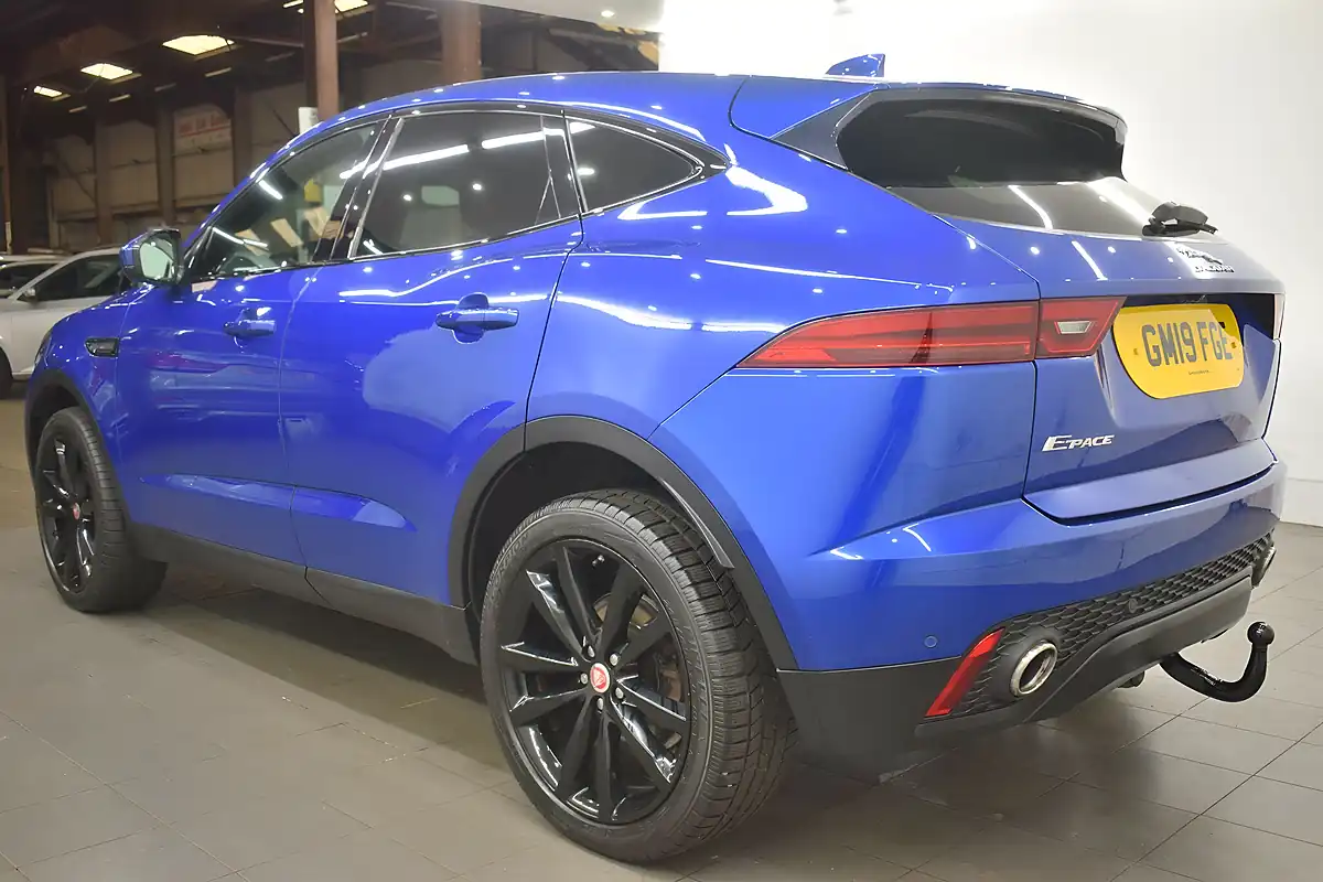 Used 2019 Jaguar E-Pace S Blue - Interior and Exterior details 12