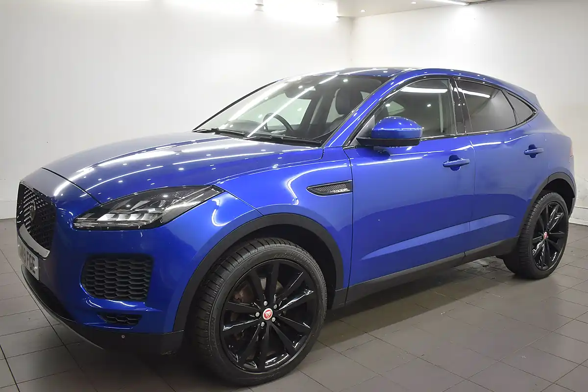 Used 2019 Jaguar E-Pace S Blue - Interior and Exterior details 15