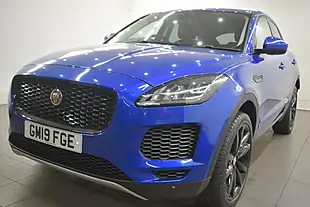 Used 2019 Jaguar E-Pace S Blue - Interior and Exterior details 17
