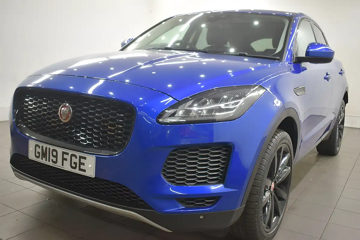 Used 2019 Jaguar E-Pace S Blue - Interior and Exterior details 17