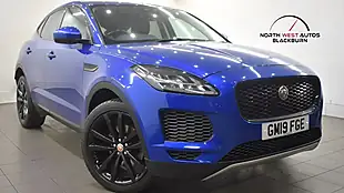 Used 2019 Jaguar E-Pace S Blue - Interior and Exterior details 2