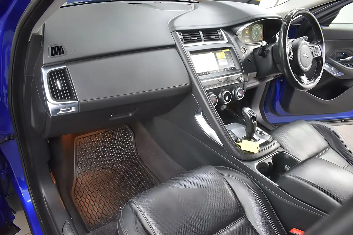 Used 2019 Jaguar E-Pace S Blue - Interior and Exterior details 3