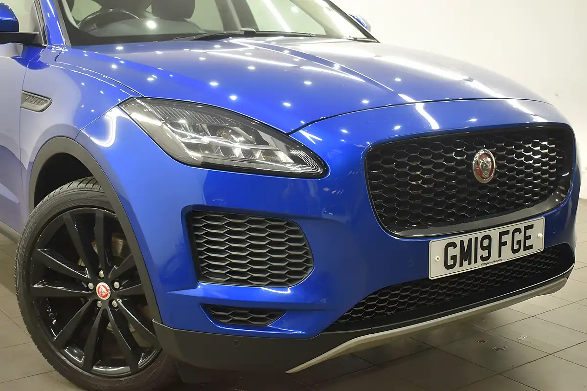 Used 2019 Jaguar E-Pace S Blue - Interior and Exterior details 8