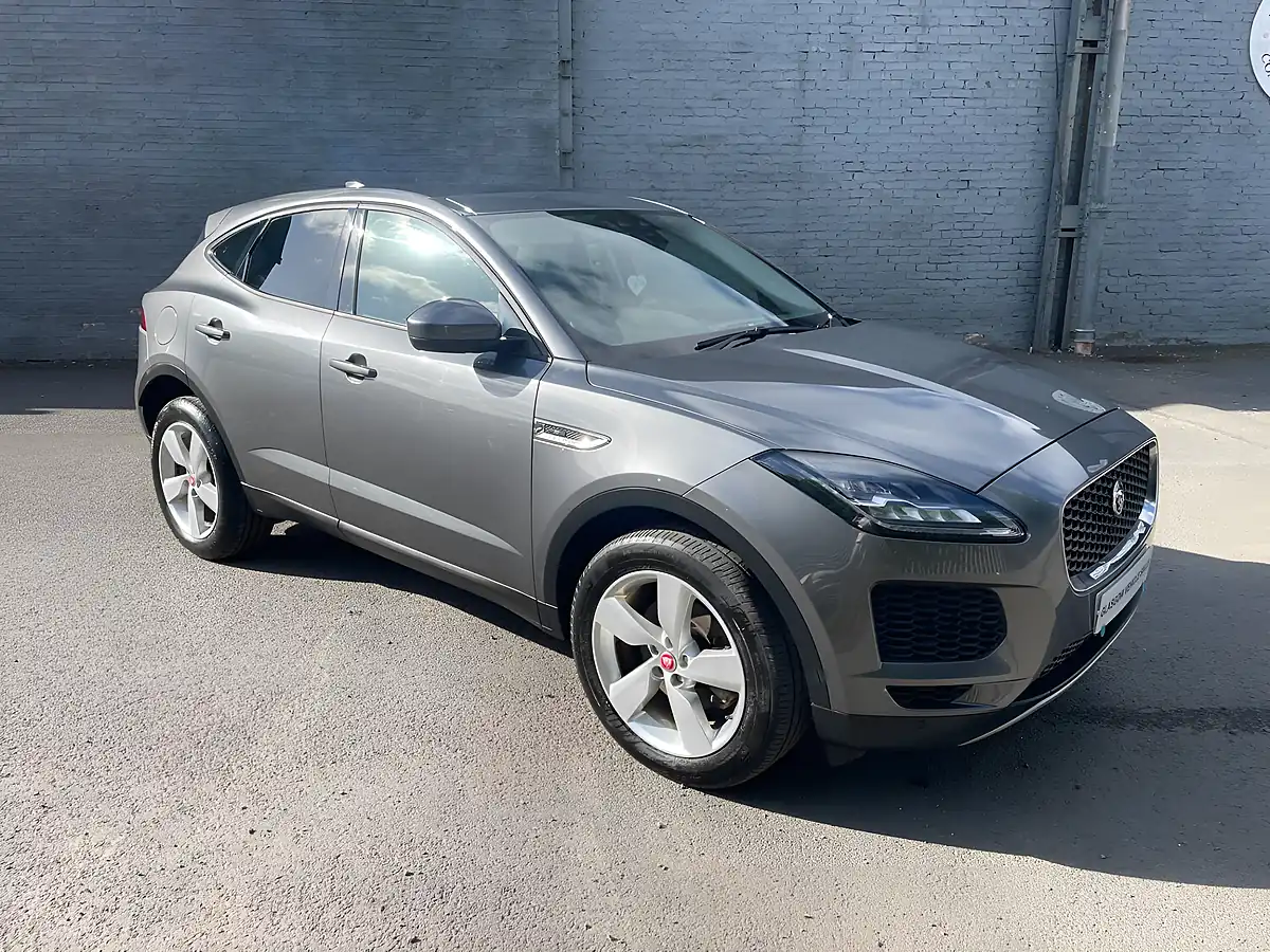 Used 2019 Jaguar E-Pace S Grey - Front View